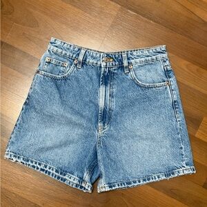 Zara Classic Blue Denim Shorts